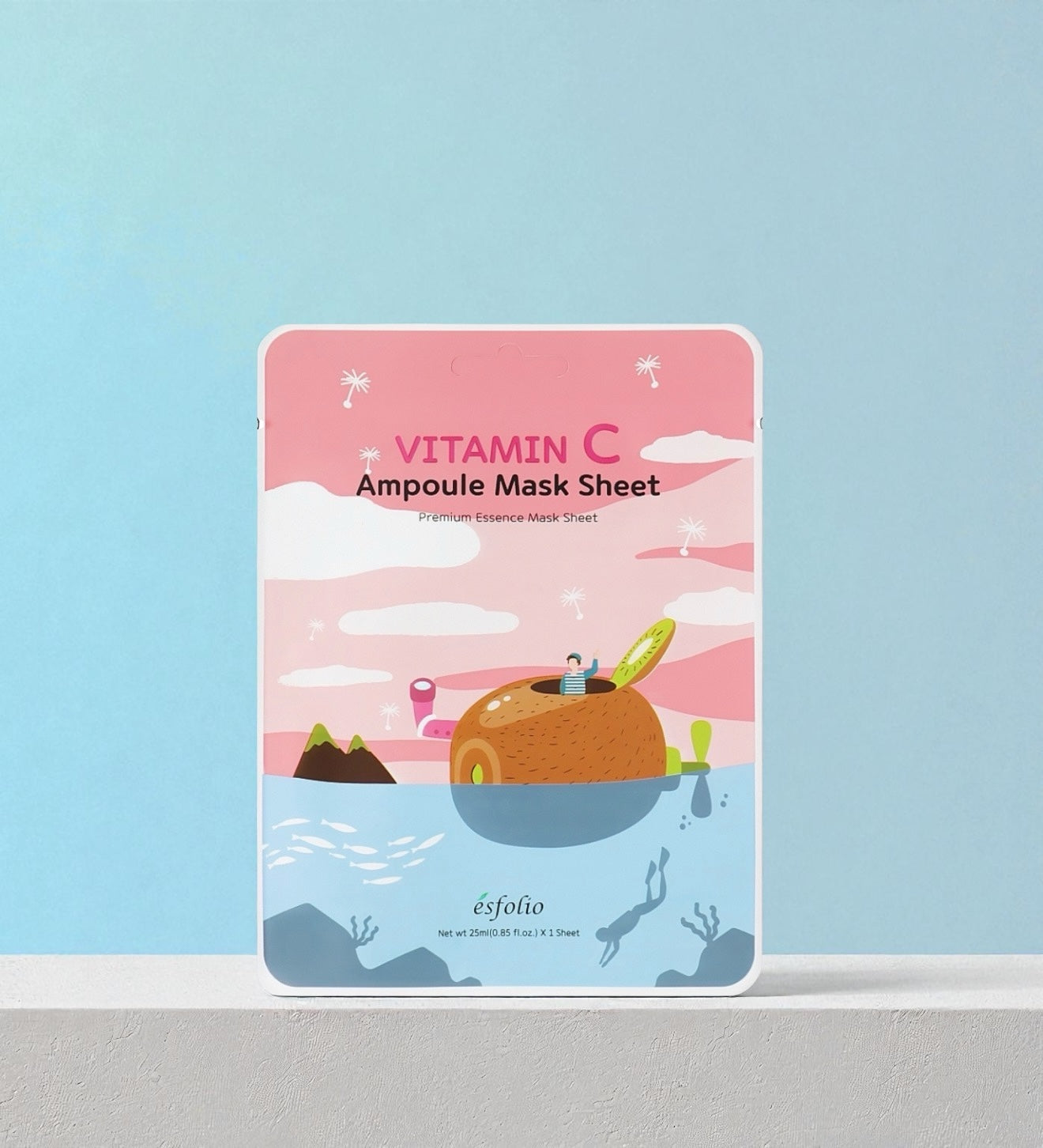 Mascarilla Facial Vitamin C Ampoule Mask Sheet Esfolio