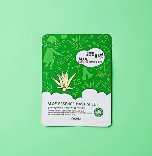 Mascarilla Facial Pure Skin Aloe Essence Mask Sheet Esfolio