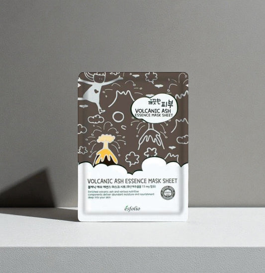 Mascarilla Facial Pure Skin Volcanic Ash Essence Mask Sheet Esfolio
