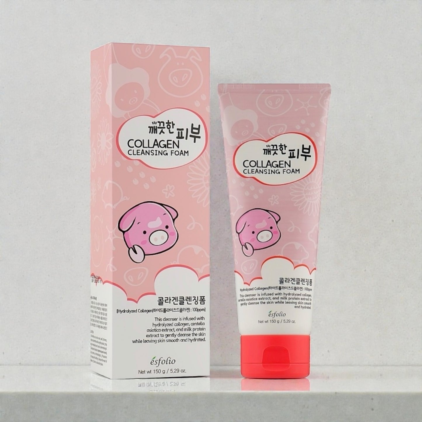 Jabón Facial Pure Skin Collagen Cleansing Foam Esfolio