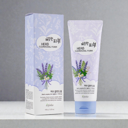 Jabón Facial Pure Skin Herb Cleansing Foam Esfolio