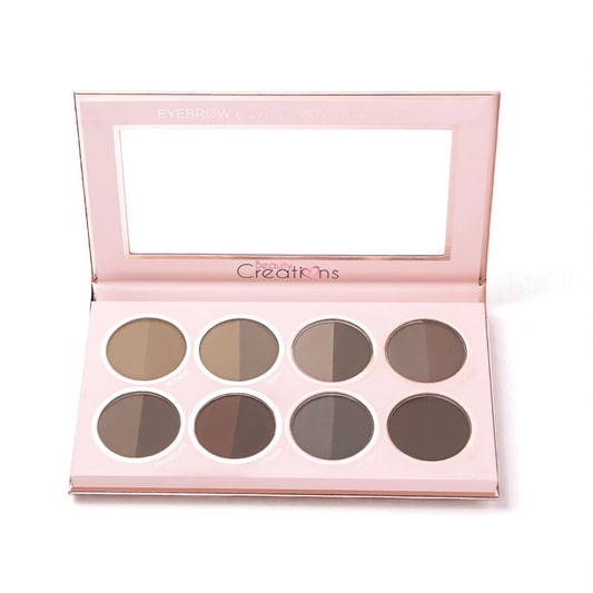 Paleta de Sombra para Cejas Eyebrow Definer Powder Book Beauty Creations
