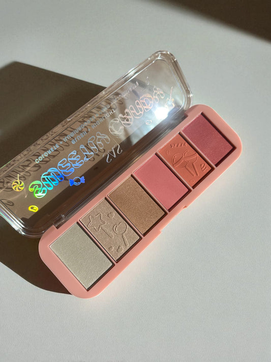 Paleta rubor e iluminador SAS