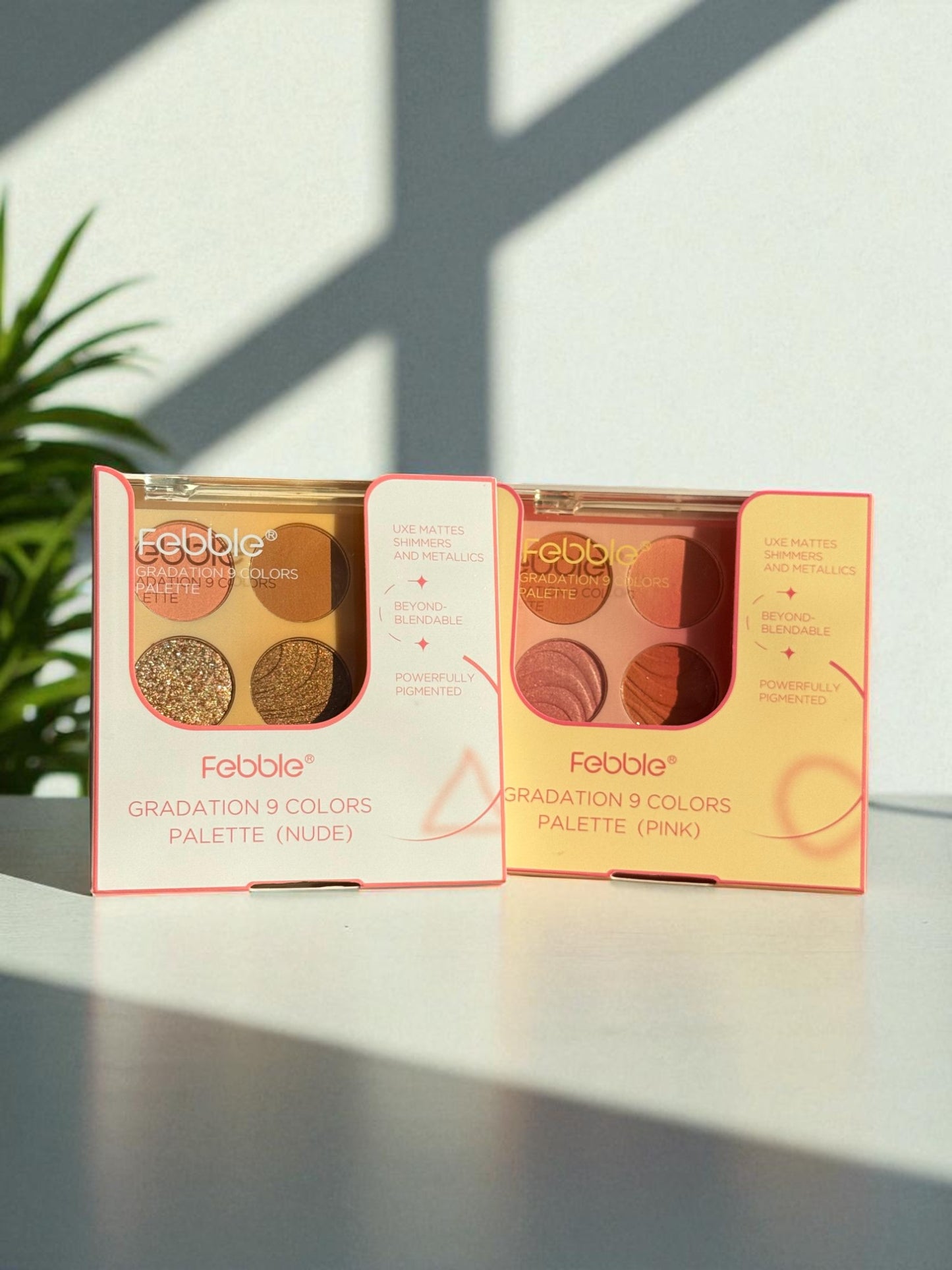 Paleta de sombra Mesh Gradient Febble