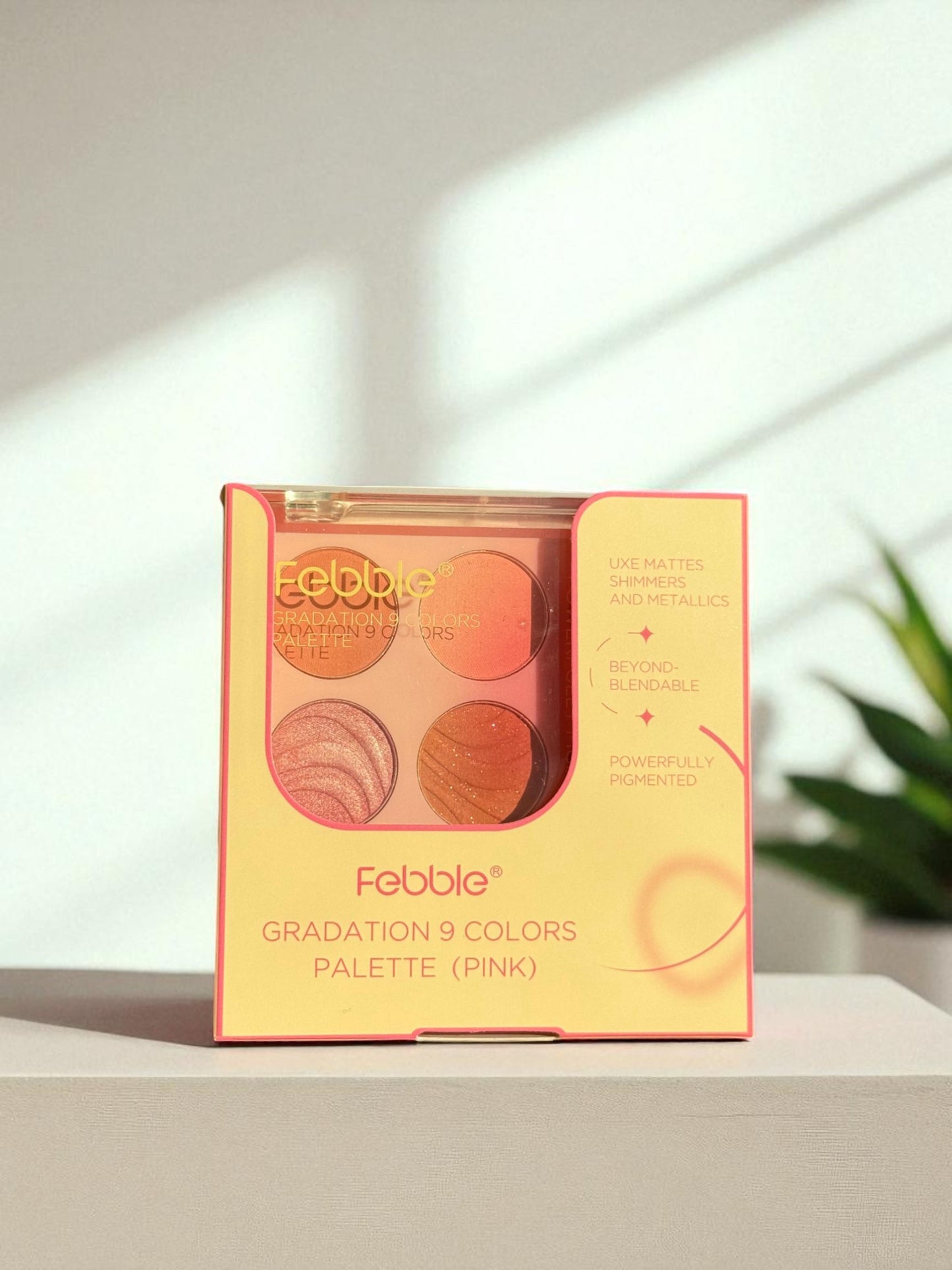 Paleta de sombra Mesh Gradient Febble